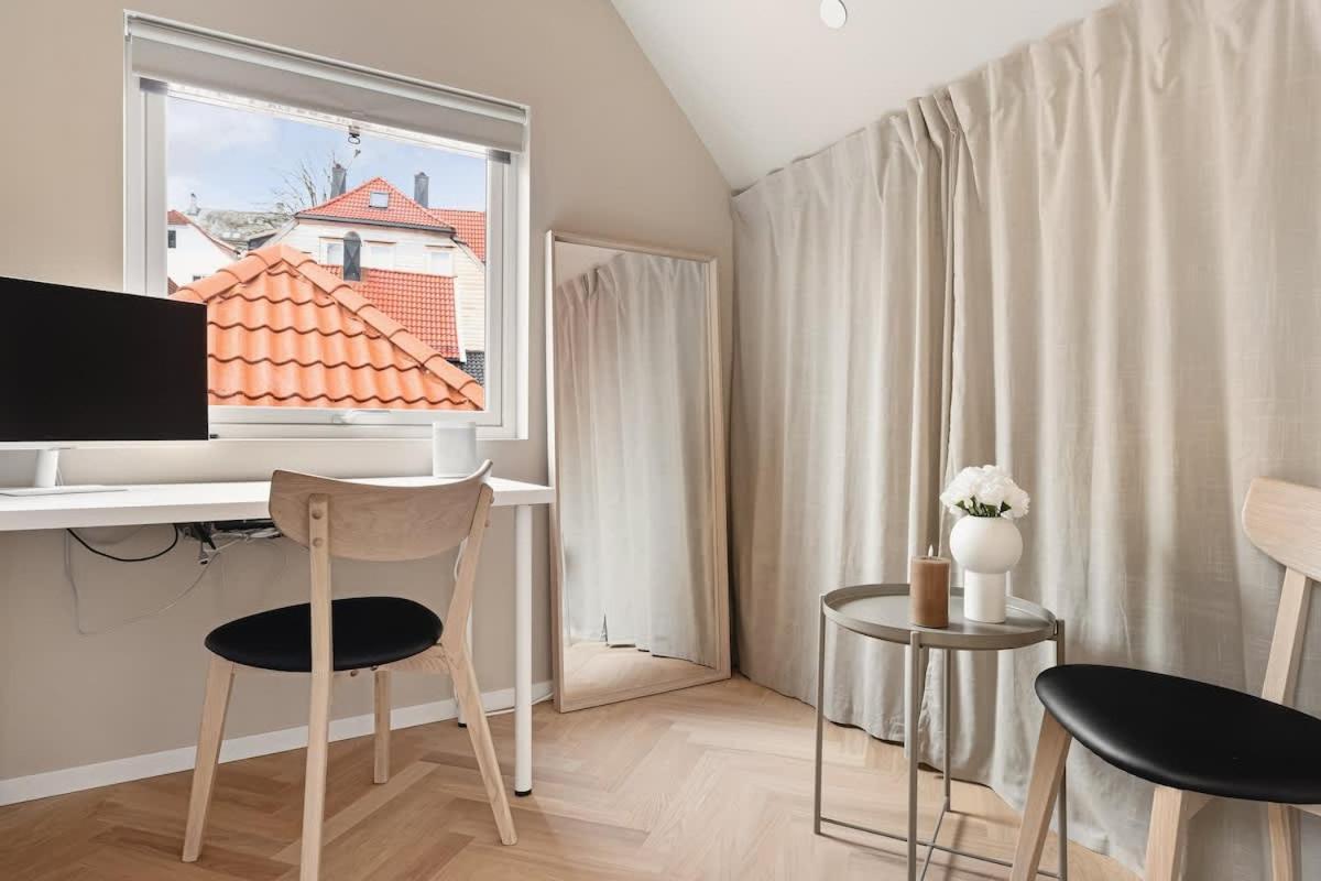 Dinbnb Apartments I Mid-City Luxury With Mini Balcony And Smart Tv & Sound System Bergen Exterior foto